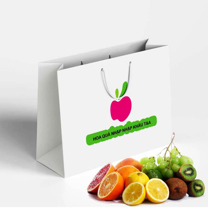 Túi giấy đựng trái cây