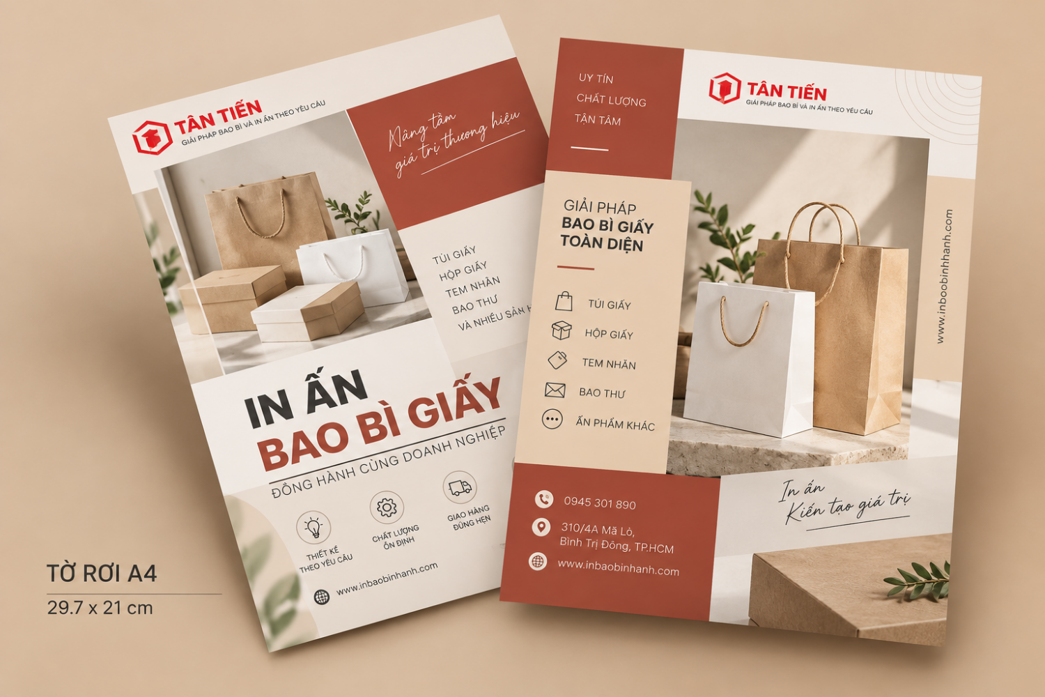 In Tờ Rơi A4 C150gsm